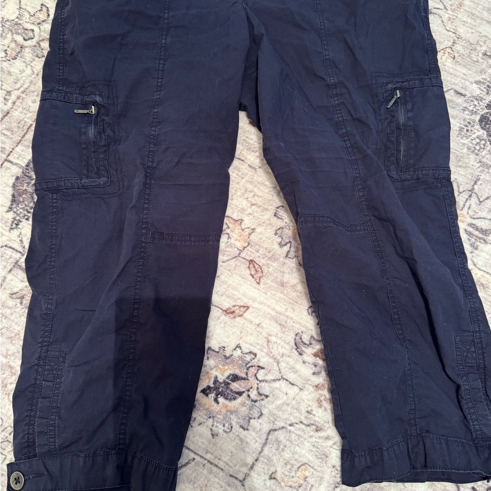 Women’s  Navy Cargo Pants